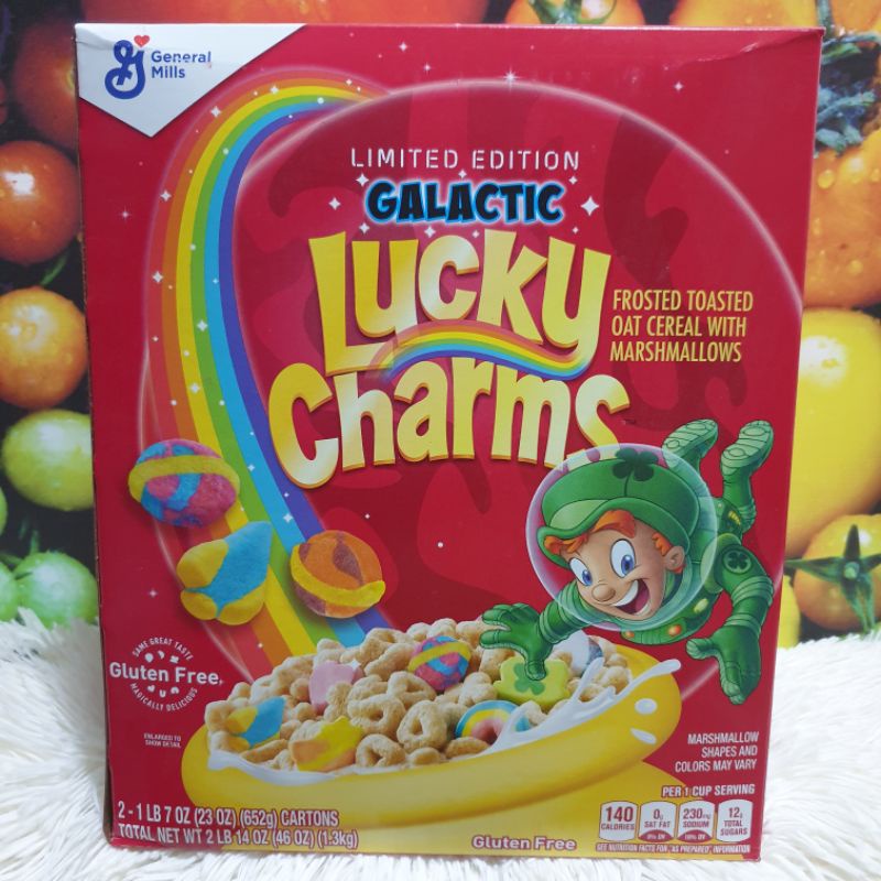 Lucky Charms Cereal 652grams (GLUTENFREE) Shopee Philippines