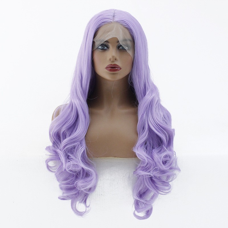 purple wig