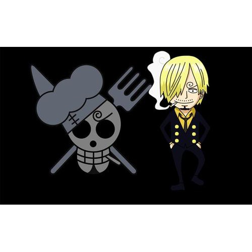 Vinsmoke Sanji One Piece Jolly Roger Pirate Flag Bedroom Wall Diy Animation Tapestry Home Living Decoration Hanging Cloth Shopee Philippines