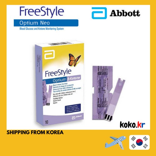 Abbott Freestyle Optium Xceed Neo Ketone Test Strips 10S (Exp 2023 ) with FREEBIES Shopee