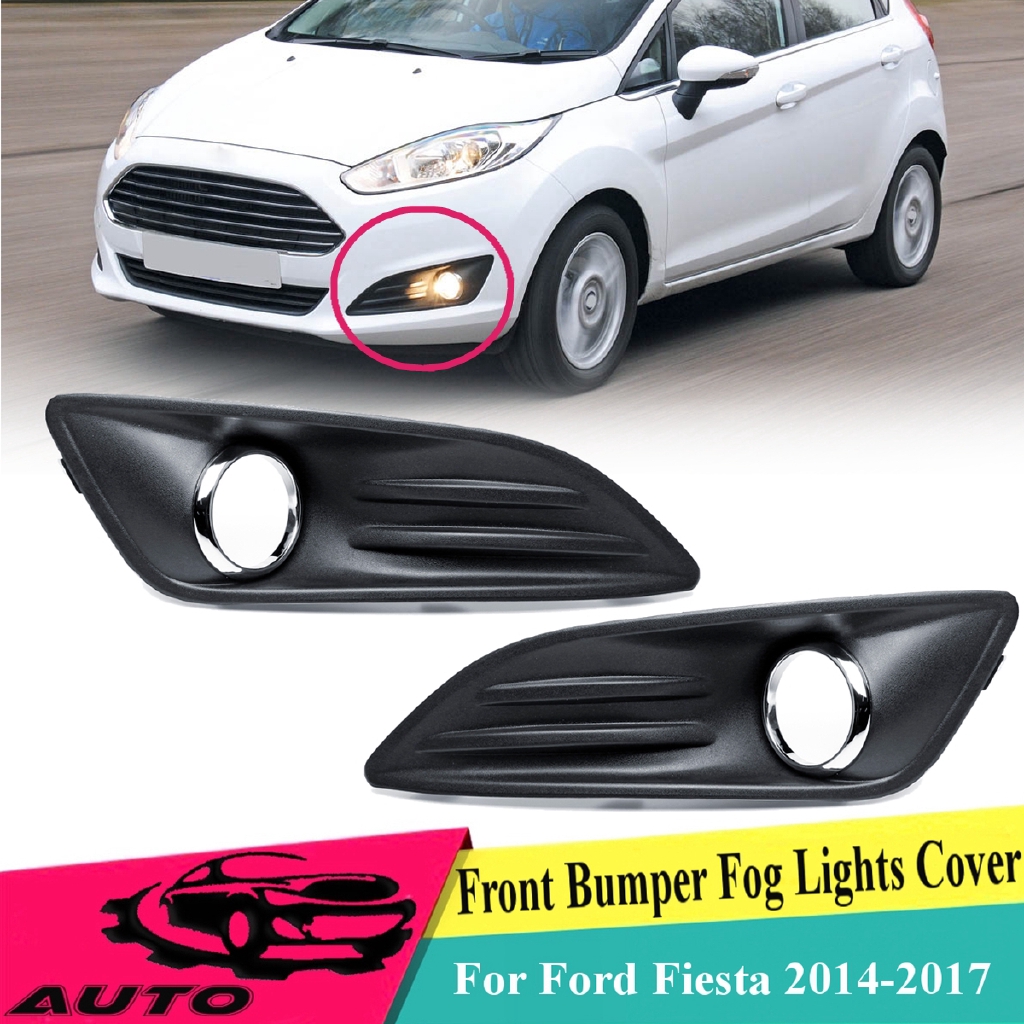 For Ford Fiesta 2013-2017 Bumper Fog Light  Frame Cover Trim Bezel Front Left 