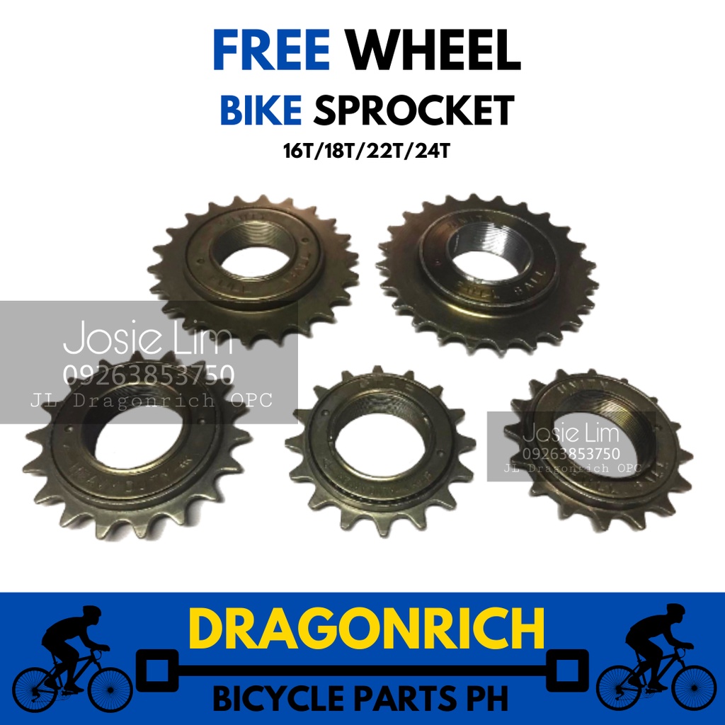 Freewheel/Sprocket Unity 16T/18T/22T/24T for Fixie/BMX/Japanese Bike