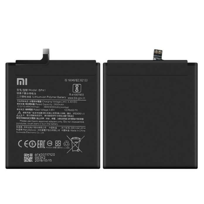 For Xiaomi 9T Xiaomi Redmi K20 BP41 4000mAh Original Battery | Shopee