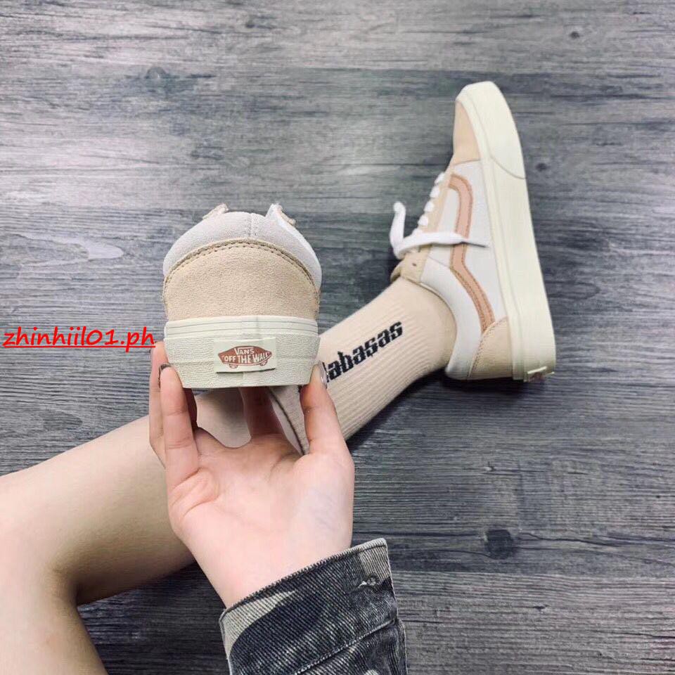vans milk tea shoes