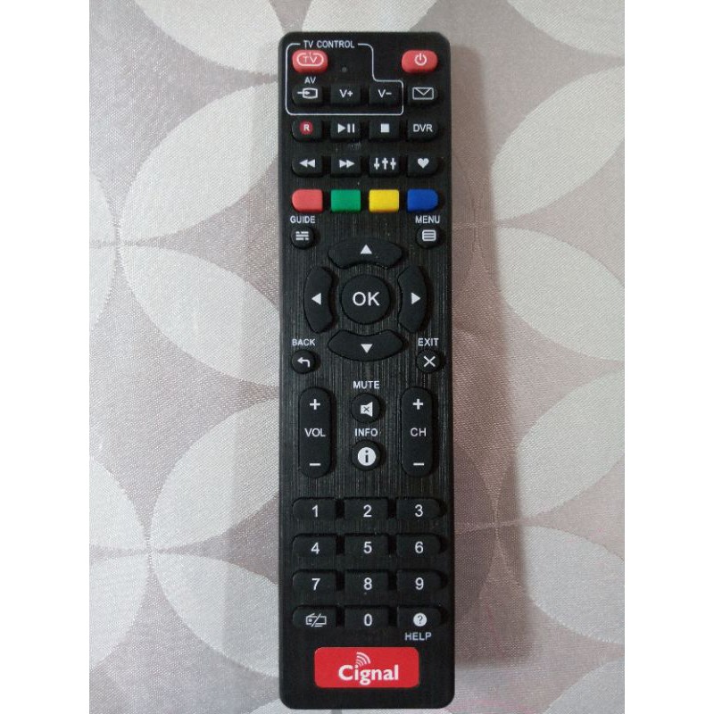Cignal remote 100 ORIG for BLACK CHANGHONG STB BOX ONLY Shopee