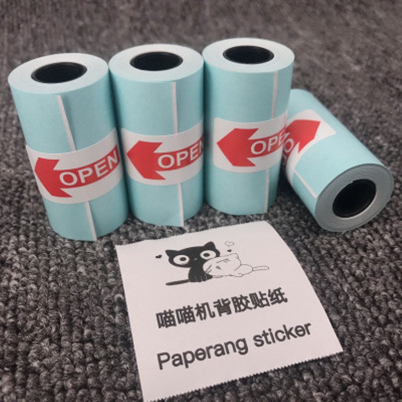 thermal paper sticker
