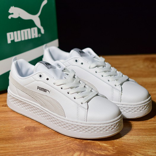 puma smash platform sneaker