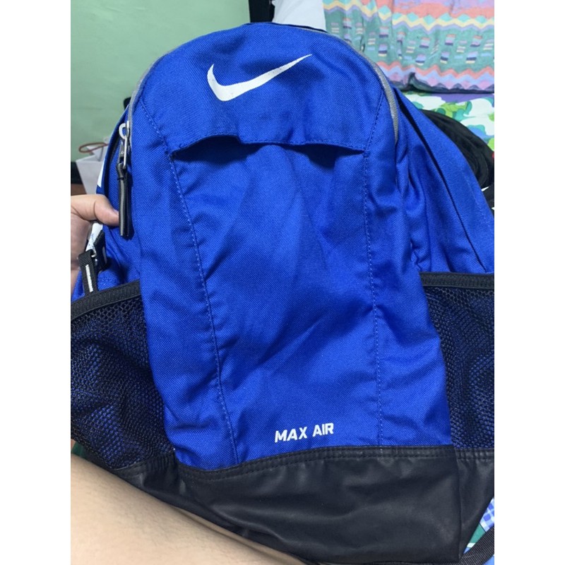 blue nike air max backpack