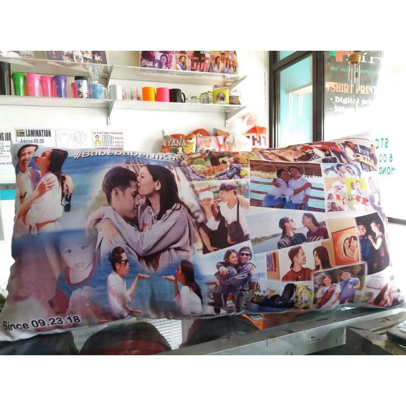 PERSONALIZED/ customized pillow WITH ZIPPER