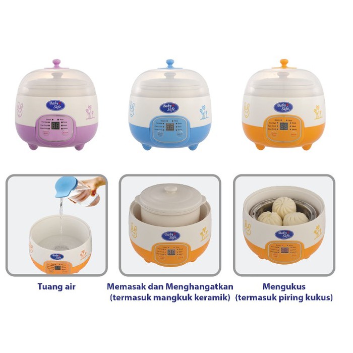 baby safe steam cooker