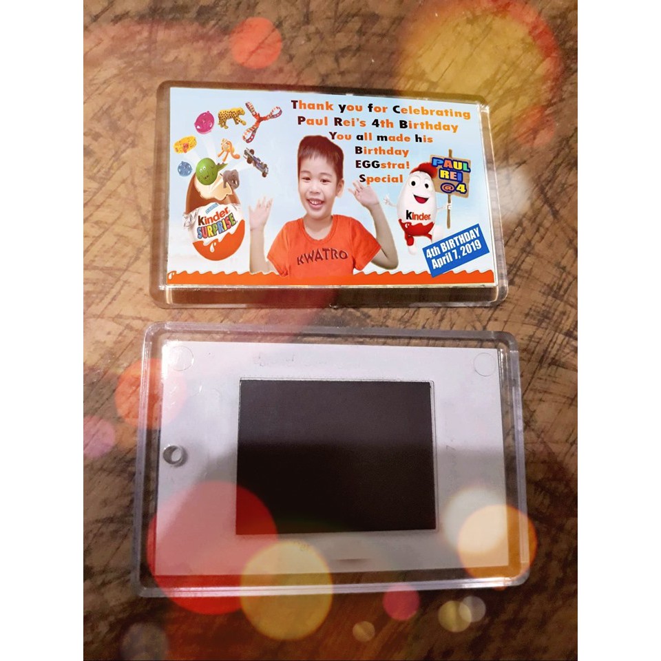 ACRYLIC REF ATM SIZE SOUVENIRS GIVEAWAYS Shopee Philippines