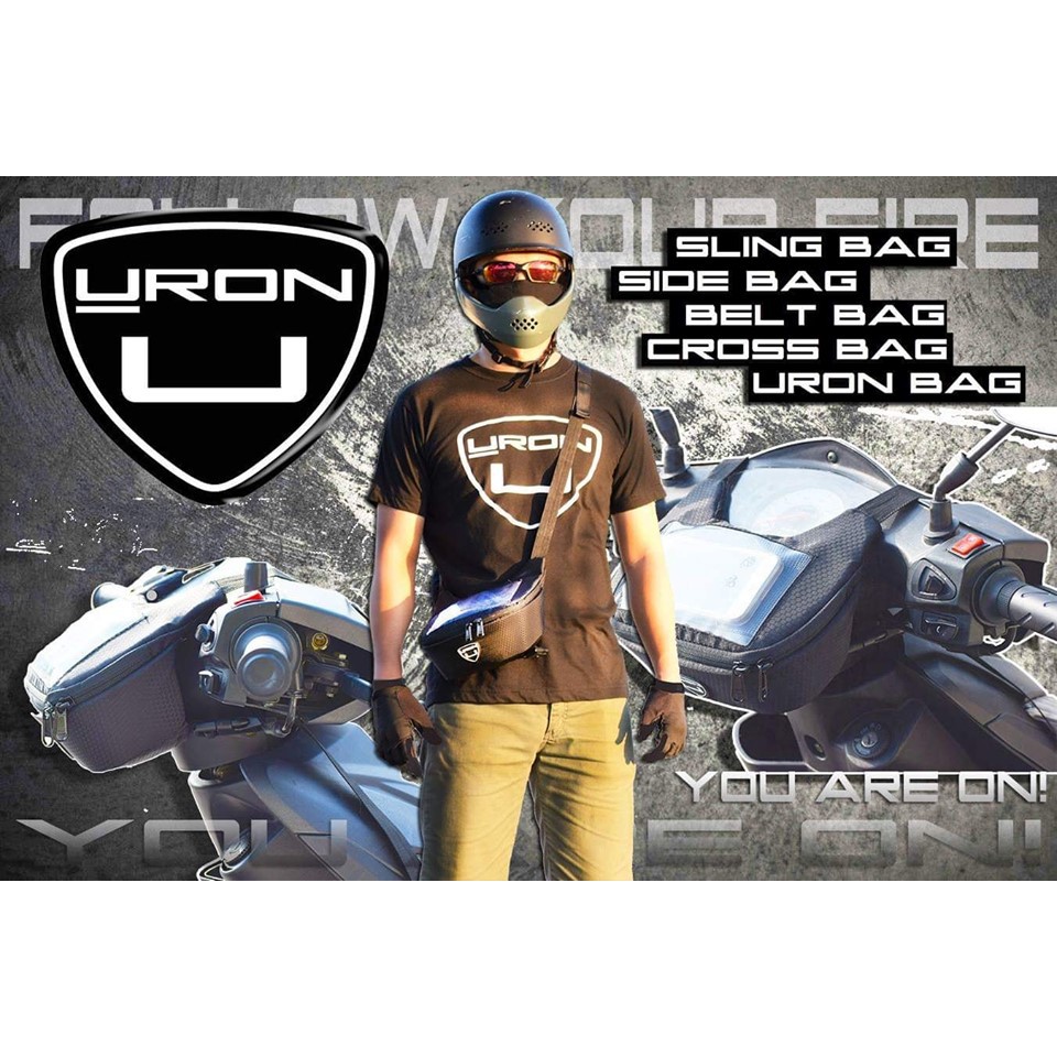 uron motorcycle bag