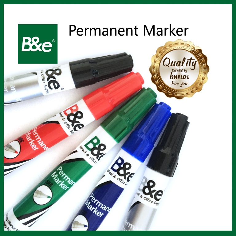 bnesos Stationary School Supplies B&e Permanent Marker Pen,Pentel Pen #8623