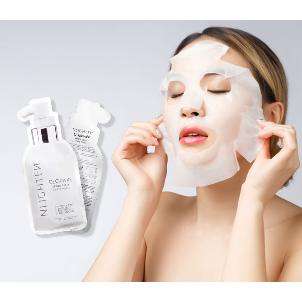 Nlighten O2 Serum Face Mask Shopee Philippines