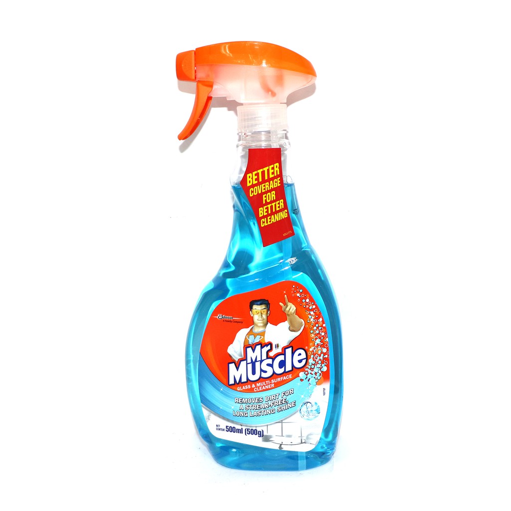 Mr Muscle Glass Multi Surface Cleaner 500ml 072612 Shopee Philippines