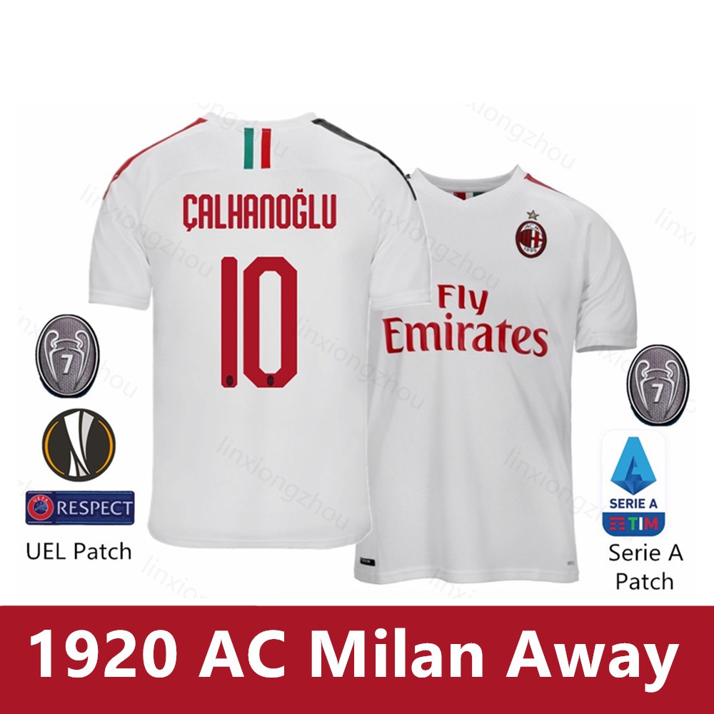 Top Quality 19 20 Ac Milan Away Jersey Soccer Jersey Football Jersey Shopee Philippines