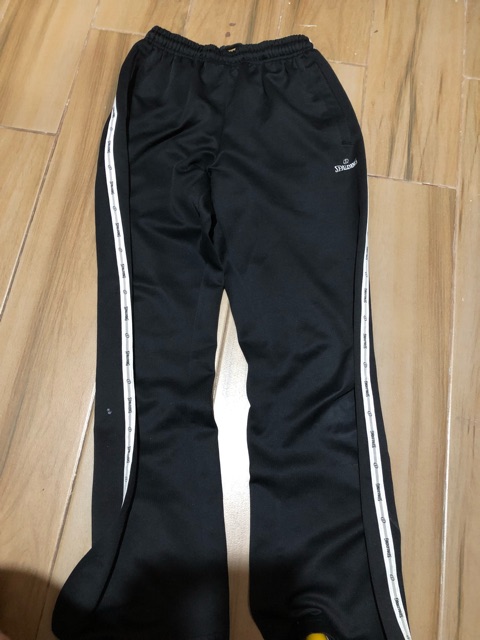 spalding track pants