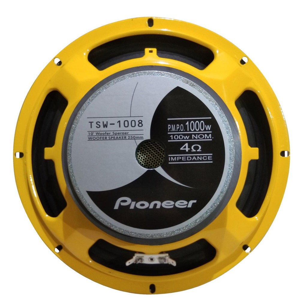 pioneer subwoofer 12 inch 1000w