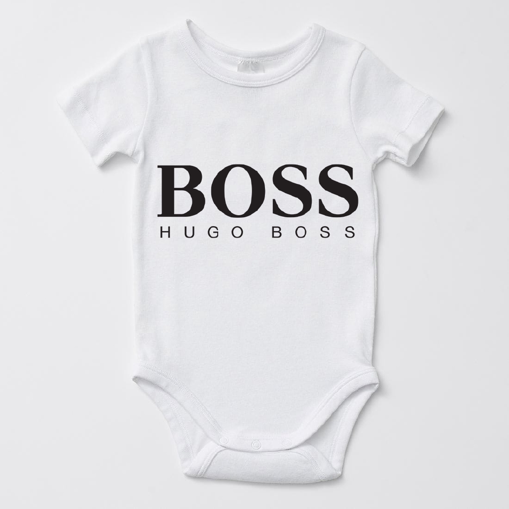 hugo boss baby girl romper