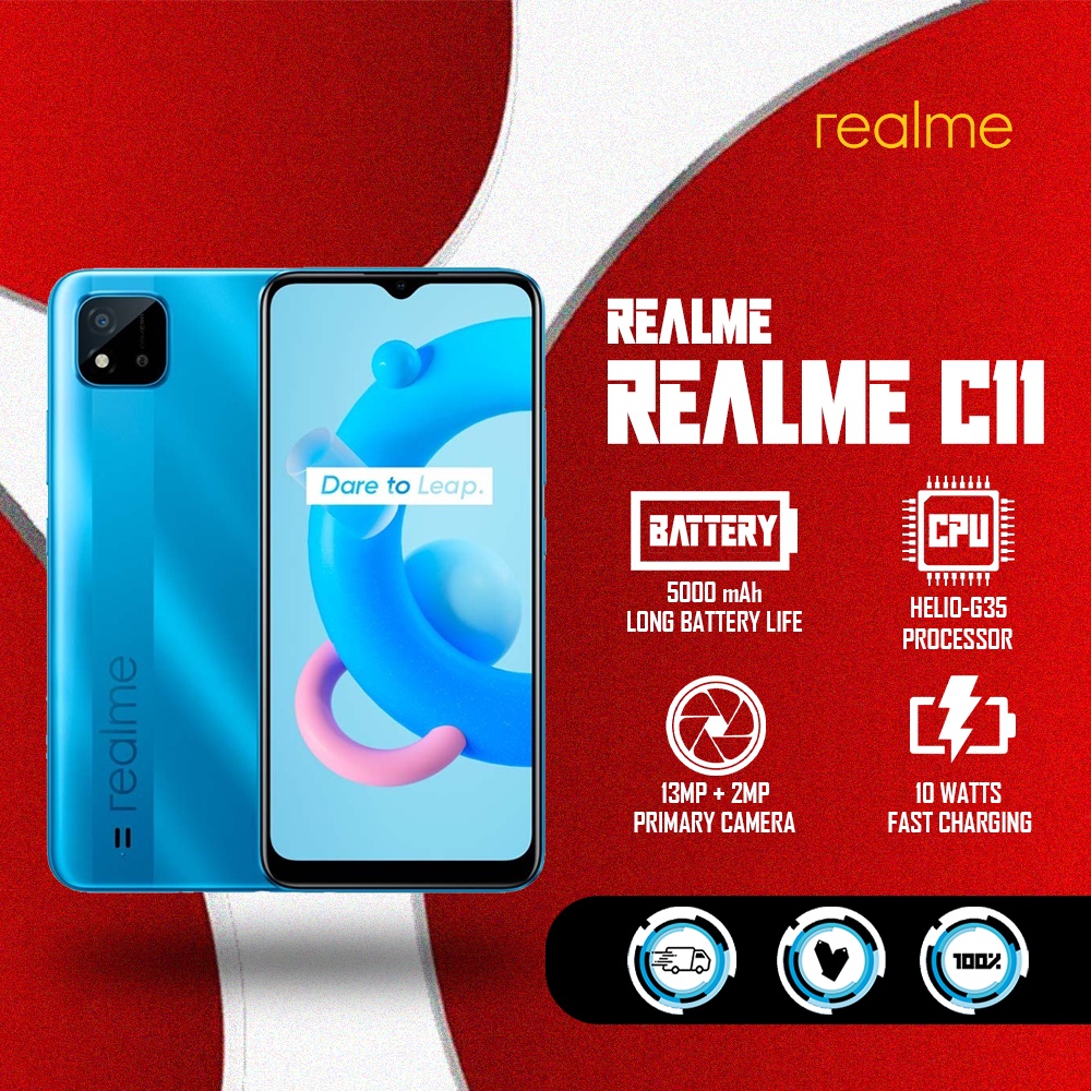 realme C11 2021 | 2GB RAM | 32GB ROM | 6.52 Inches | 5000 mAh | Shopee ...