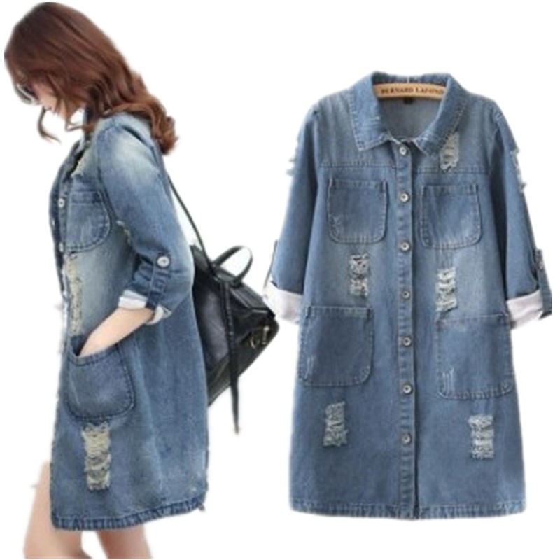 plus size jean jacket