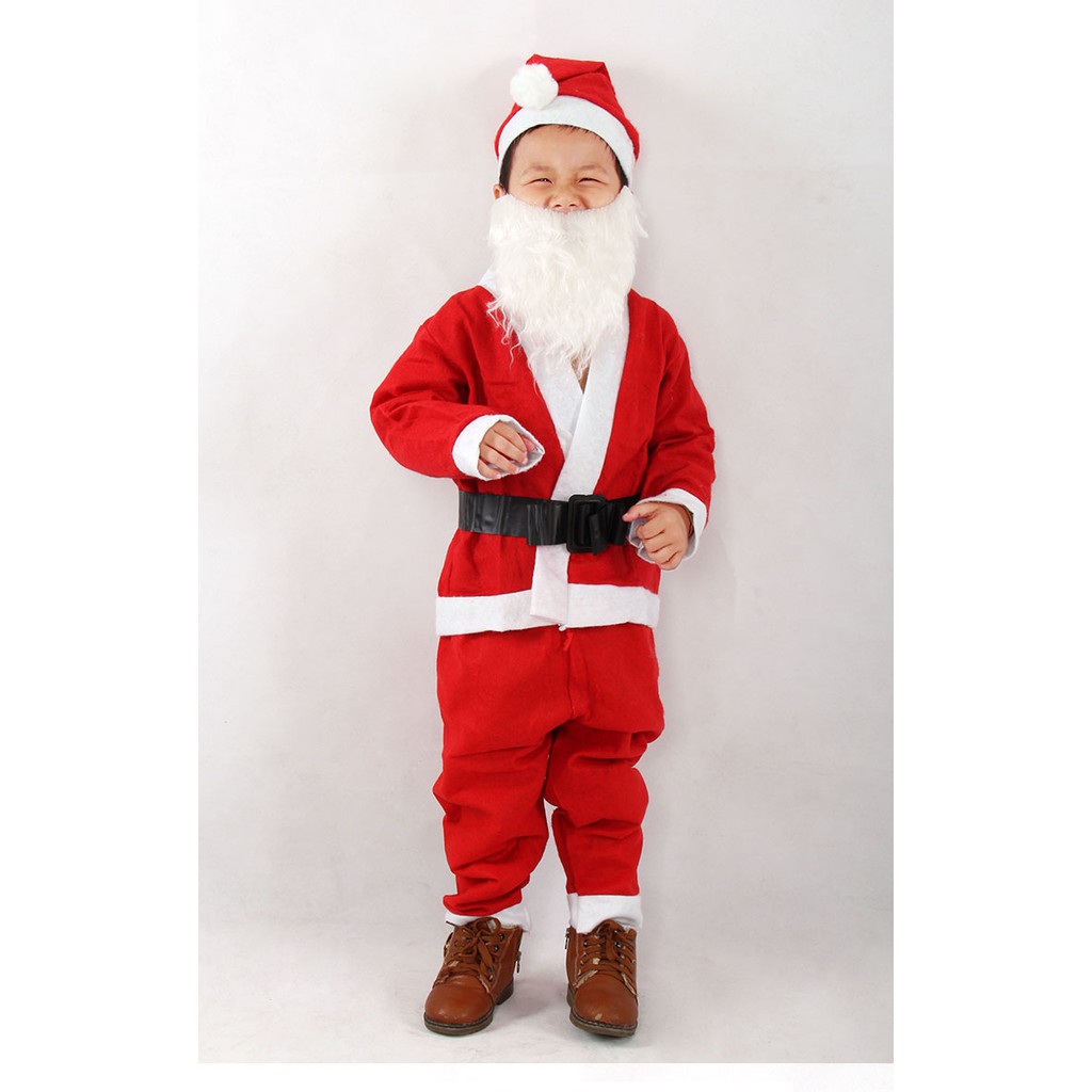 childs santa costume