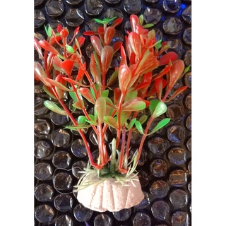 artificial aquarium plants decoration design small 5inch tall #5