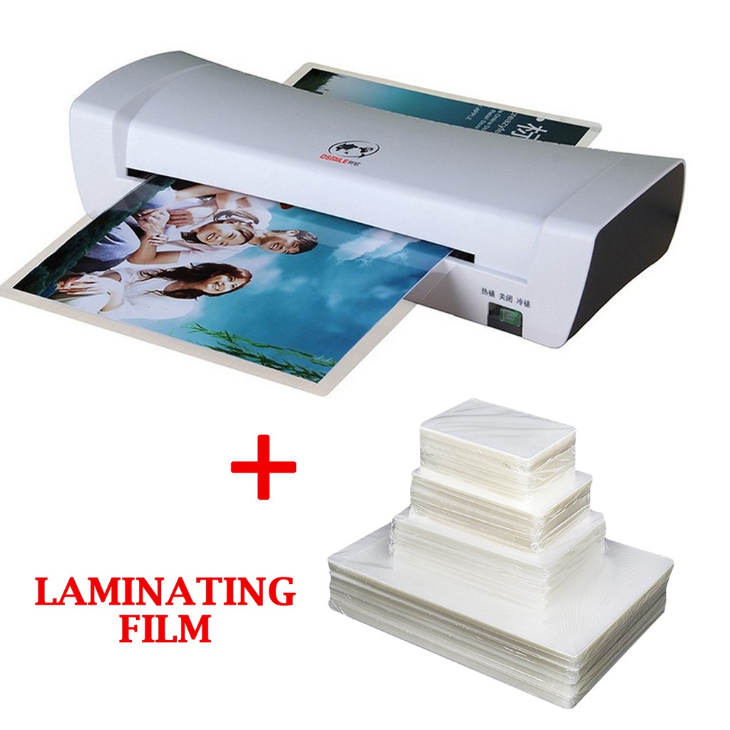 Laminator photo paper jam laminating machine + Laminating film Set Shopee Philippines