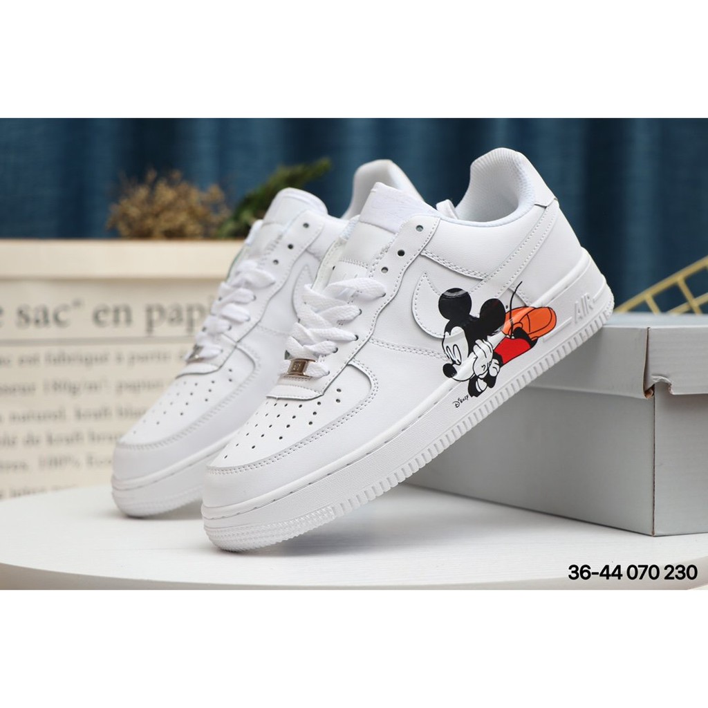 Nike Air Force 1 ' 07 Af 1/air Force One Of Mickey Mouse Joint Wild Leisure  Sports Shoes | Shopee Philippines