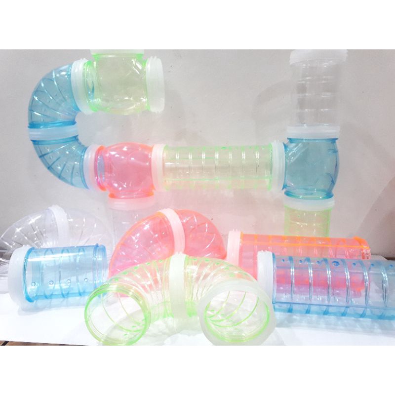 Hamster plastic tunnels for Hamsters, mice and other small animals 5