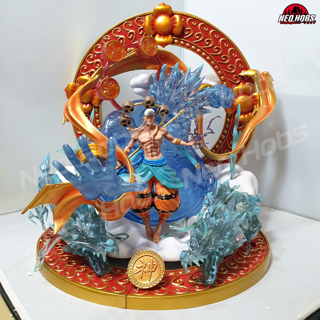 GK BPS KO One Piece God Enel Statue w/ LED | Shopee Philippines