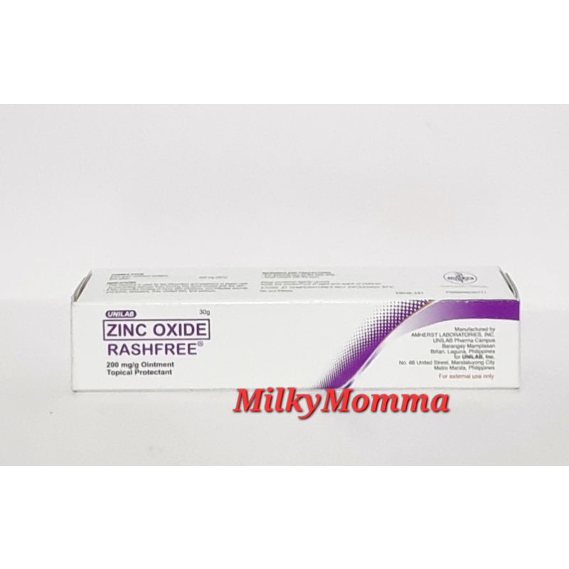 Zinc Oxide Rashfree 200mg ointment Shopee Philippines