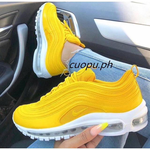 yellow air max 97 outfit