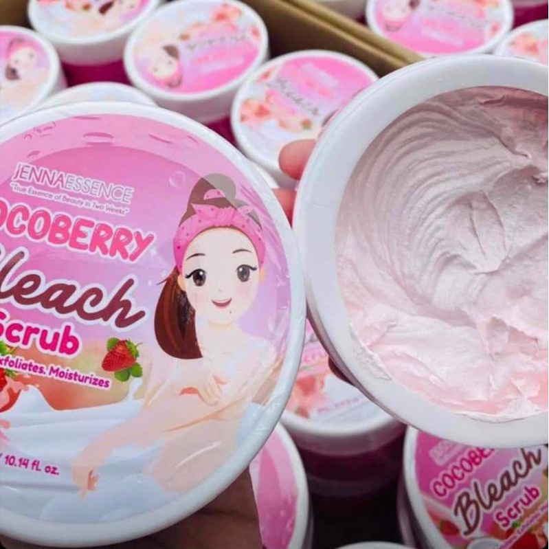 New & Improved COCOBERRY BLEACH SCRUB by Jenna Essence