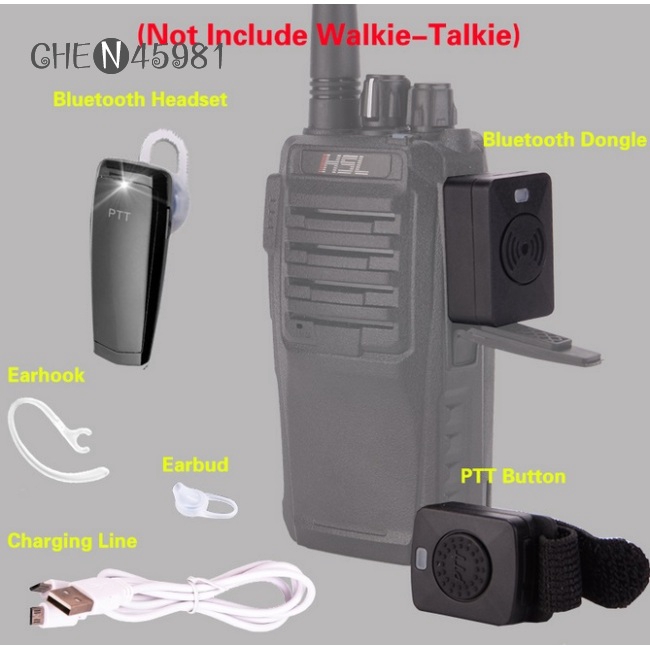 two way radio bluetooth headset