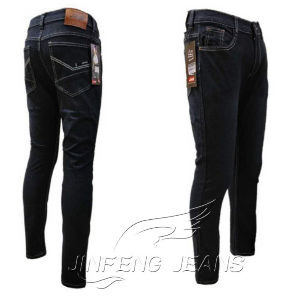 black pants denim