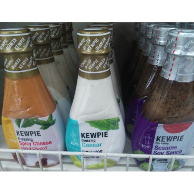 KEWPIE DRESSING CAESAR/ SPICY CHEESE/ SESAME 210ml Shopee Philippines