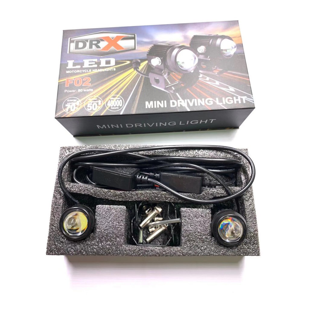 lumina pro mini driving light v3 MOTORCYCLE HEADLIGHT DRX MINI DRIVING