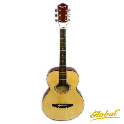 Global Aw860r Natural Acoustic Guitar Shopee Philippines