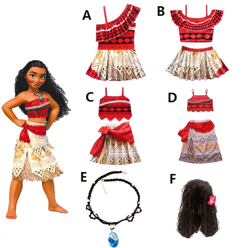 moana fancy dress costume