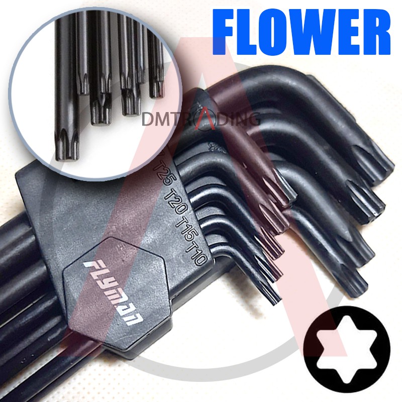 Flower type deals allen key set