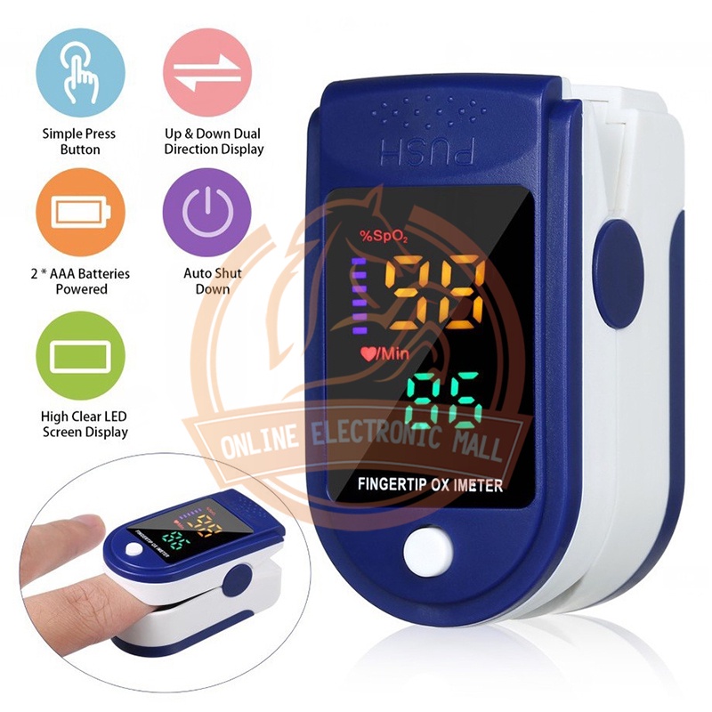 BZ Mini Portable Finger Pulse Oximeter Pulse Oximeter Clip Preventive ...