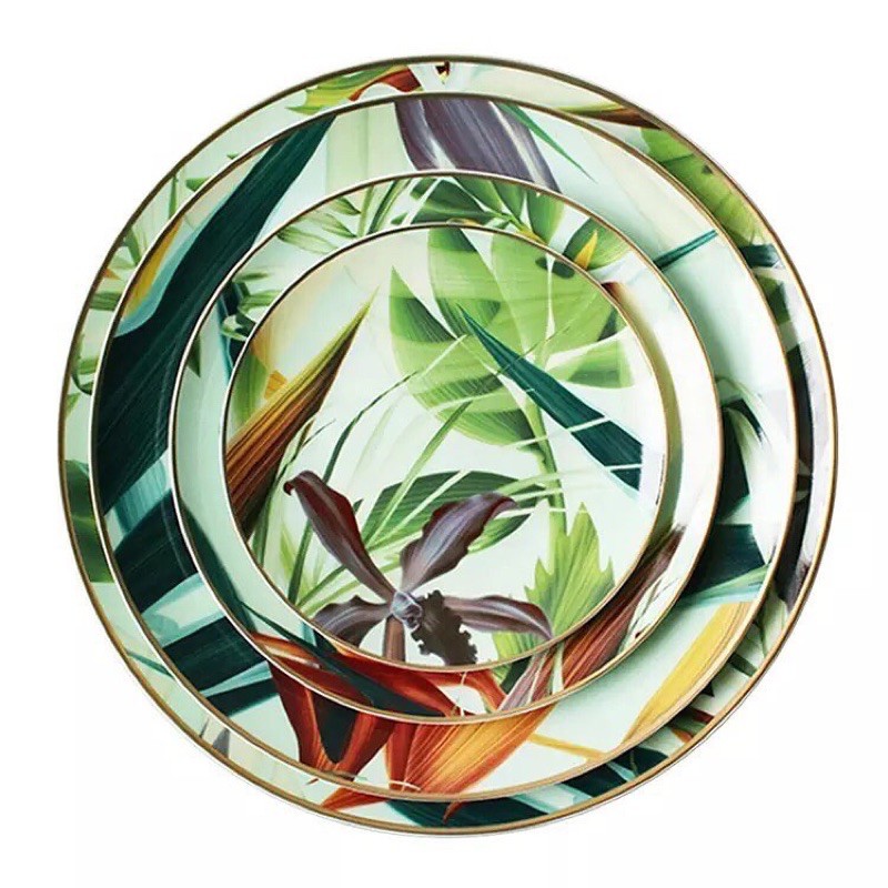 Tropical Plates Decorative Plates Shopee Philippines