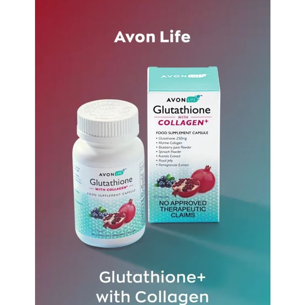 AVON Life Glutathione with Collagen+ Shopee Philippines