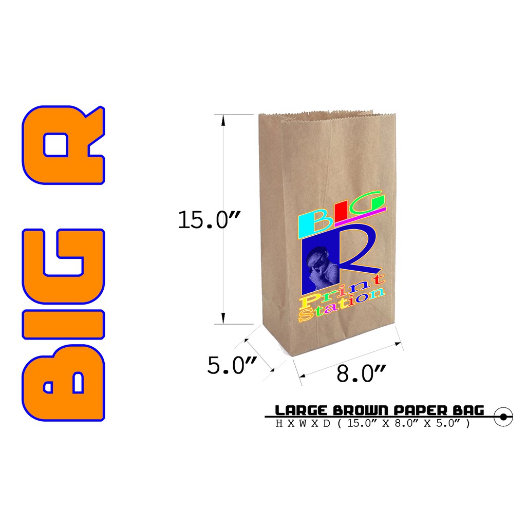 Brown Paper Bag Sizes Philippines IUCN Water