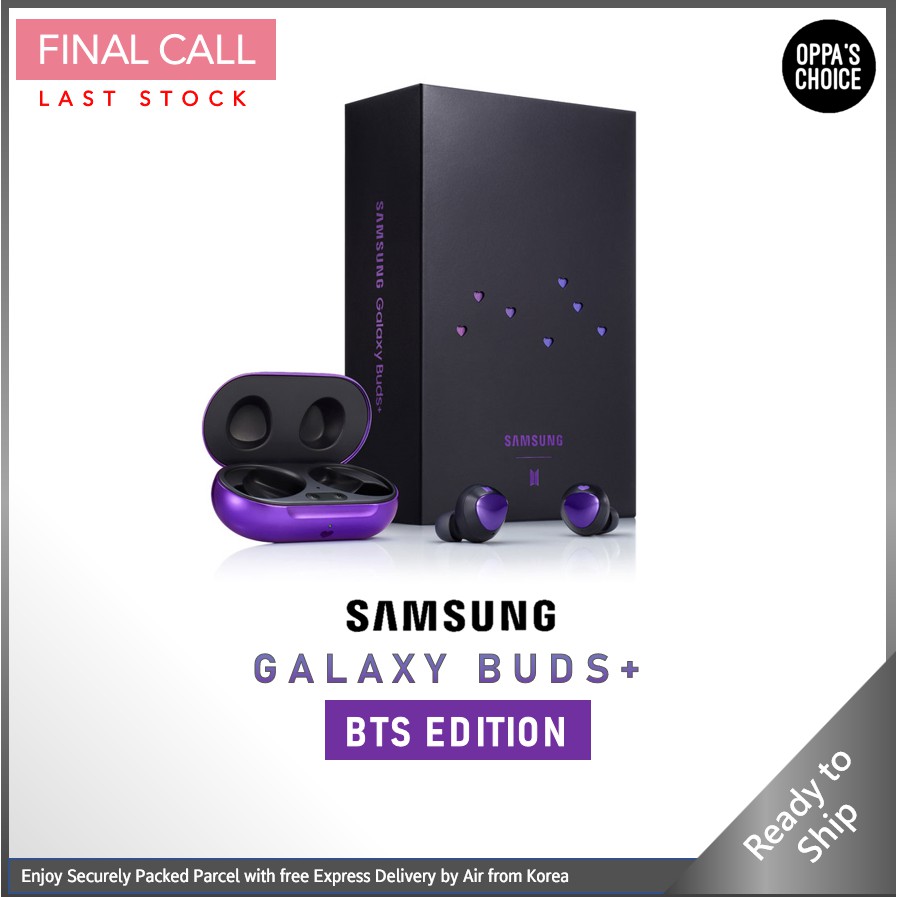 Last Stock Bts Edition Samsung Galaxy Buds Plus Bts Edition Shopee Philippines