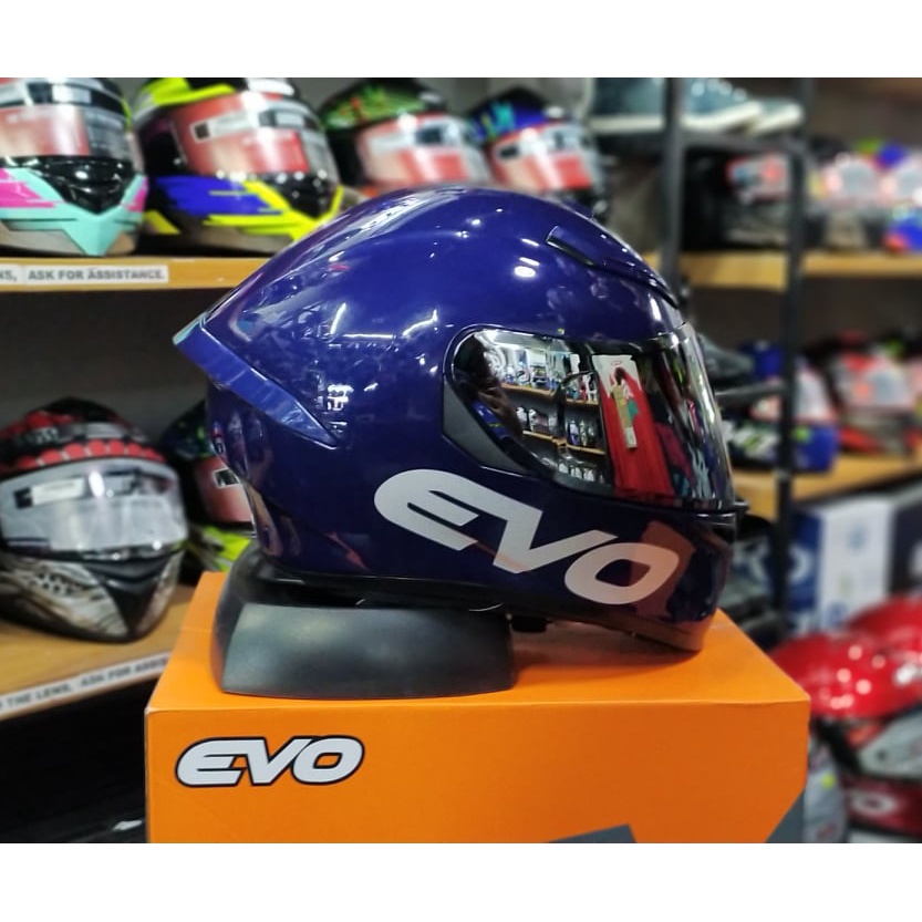EVO HELMET GSX3000 MONO (NAVY BLUE) Shopee Philippines