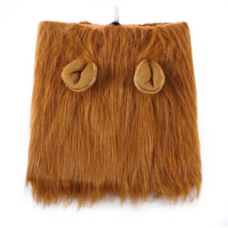 Dog Lion Wigs Mane Hair For Party Halloween Festival #6