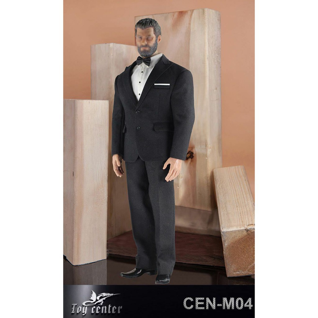 Toy center 1/6 CEN-M04 British Gentleman Suit Clothing Fit Male Strong Body 