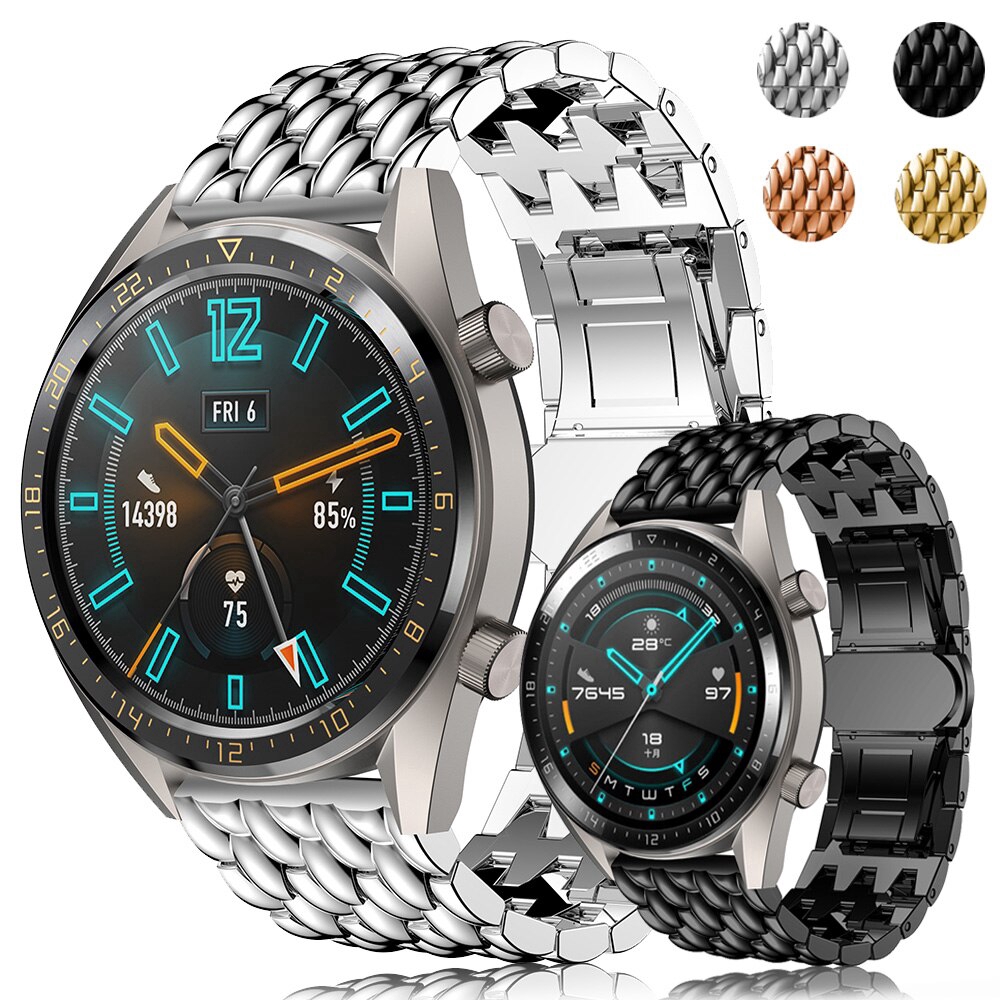 huawei watch gt metal band